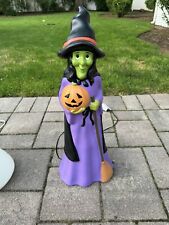 Cracker Barrel Halloween Blow Mold Witch 🎃 IN HAND FAST SHIPPING picture