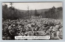 Lenhartsville PA-Pennsylvania Famous Blue Rocks Natural Rocks Vintage Postcard picture