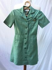 Vintage 1970's Authentic Girl Scout Dress Uniform picture