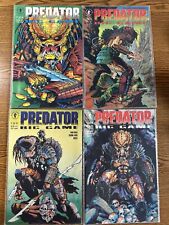 Predator Big Game #1 2 3 4 Complete Series Set Lot Run Dark Horse Comics 1991 picture