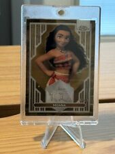 2023 Topps Chrome Disney 100 Years GOLD WAVE Refractor MOANA 47/50 picture