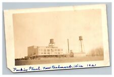 Vintage 1921 Photograph New Richmond Roller Packing Plant New Richmond Wisconsin picture