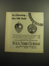 1959 Black Starr & Gorham Jewelry Advertisement - So Charming picture