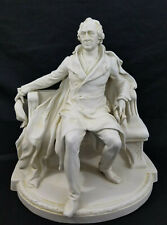 Antique Scheibe Alsbach Johann Wolfgang von Goethe figurine, BISQUE FELIX ZEH picture
