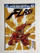The Flash #1 (2016) 9.4 NM DC 1st Variant Black Hole Cover High Grade Comic Book picture