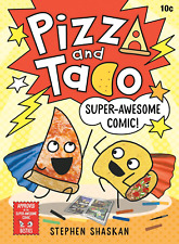 Pizza and Taco: Super-Awesome Comic: (A Graphic Novel) - NEW picture