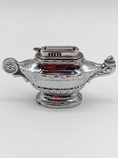 Vtg 1940's Genie Lamp Style Silver Tone Table Lighter Occupied Japan  Untested picture