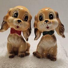 Vintage Commodore Cocker Spaniels Salt And Pepper Shakers picture