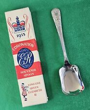 1953 Queen Elizabeth II Coronation Spoon Unused in Original Box picture