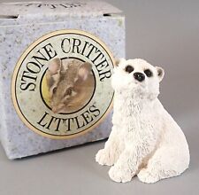 Stone Critters Littles Polar Bear MIB Resin The Animal Collection picture