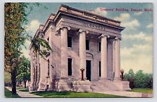 1910~Detroit Michigan MI~Order of Gleaners Temple~Fraternal Society~Vtg Postcard picture