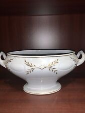 VINTAGE Late 1800’s POWELL & BISHOP IRONSTONE CHINA TUREEN picture