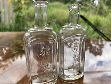 Antique Japanese Bottle Pair  / Rare - Clear picture