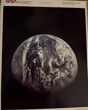 AS11-36-5337 NASA Apollo 11 Earthrise Red Number A Kodak Paper Color Photo picture