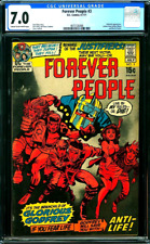 Forever People  #3 - CGC 7.0 F/VF - D.C. 1971 - Jack Kirby Classic picture