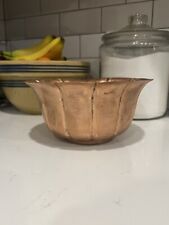Vintage Small Copper Bowl Made in Egypt picture
