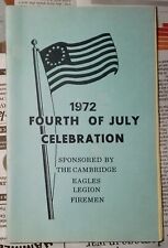 1972 Fourth of July Celebration Cambridge Vermont picture
