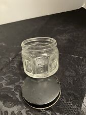 Vintage Barbasol 2.75” Glass Jar and Metal Lid SHIPS SAME DAY picture