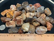 Rough Ellensburg Agate Lot H - 2 Pounds for Tumbling - Lapidary - Cabbing picture