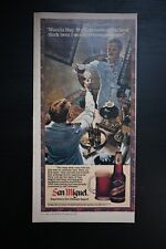 1983 San Miguel Vintage Magazine Print Ad Dark Beer Manila Bay 'Ultimate Import' picture