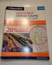 Orange COUNTY 2008 THOMAS GUIDE Maps & Street Directory (Used) picture