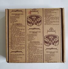 Vintage CHECKERBOARD CAKE PAN by Chicago Metallic Instructions & Recipes on Box picture