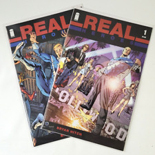 Lot (2) Real Heroes #1 #3 Image Comics (2014) Bryan Hitch picture