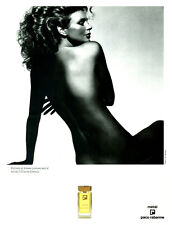 1980 Paco Rabanne Women's Antique Metal Perfume Advertising Magazine picture