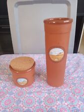 Lot Of 2 Vintage Val Do Sol Ceramic Containers picture