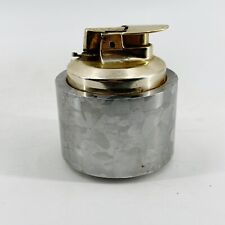 Vintage Varaflame Luralite by Ronson Table Lighter Silvertone Camouflage Design  picture