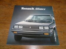 1984 Renault Alliance Sales Brochure - Vintage  picture