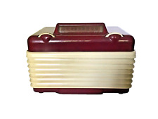 Antique Stechell Carlson Tube Radio Model 416 Very Rare Color Combination picture