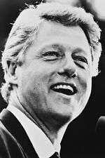 BILL CLINTON ICONIC SMILING IMAGE 1990'S 24x36 inch Poster picture