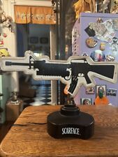 Rare 16”  Vintage Scarface machine gun Neon Light Lamp As Is picture
