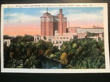 Vintage Postcard 1945 Sanitarium, Battle Creek, Michigan (MI) picture