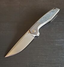 Custom Knife Factory CKF Tuff Knives Switch #215 / M390 Titanium Carbon Fiber picture