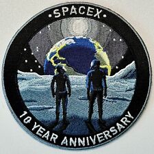Authentic SpaceX 10 Year Anniversary OFFICIAL Employee Patch picture