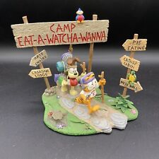 Vintage Garfield Camp Eat-A-Watcha-Wanna by Danbury Mint Figure With Certificate picture