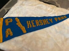 Rare Vintage 37 Inch Hershey Park Pennant Pennsylvania  picture
