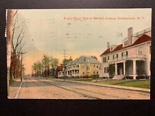 Postcard Schenectady NY - c1920s Houses Along Rugby Road East of Wendell Avenue picture