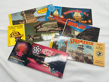 Lot of 6 Vintage Picture Postcard Books Unused picture