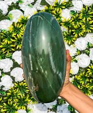 Large 250MM Natural Green Vivianite Stone Healing Metaphysical Meditation Lingam picture