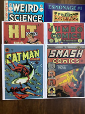 GOLDEN AGE PHOTOCOPY COMICS - LOT OF SIX picture
