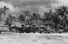 WW2 Picture Photo 1943 B-24J Liberator Our Baby at Gilbert Islands 2067 picture