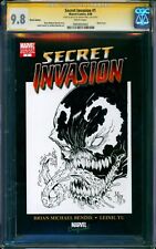 CGC Signature Series 9.8 Marvel Secret Invasion 1 Sketch Venom Mark Kidwell picture