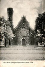 Postcard, First Presbyterian Church, Canton, Ohio, August 13, 1910, Postcard picture