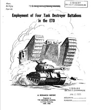 188 Page 1950 Employment Of Four Tank Destroyer Battalions In The ETO on Data CD picture