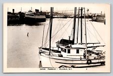 c1948 RPPC Inner Harbor Victoria, B.C. Boats/Ships VINTAGE Postcard picture