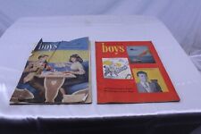 Magazines The Open Road for Boys August 1946 & March 1947 Vintage Lot of 2 picture