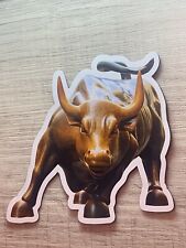 New York Wall Street Bull Refrigerator Magnet Travel Souvenir  picture
